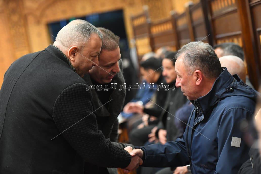 عزاء شقيق أحمد السبكي