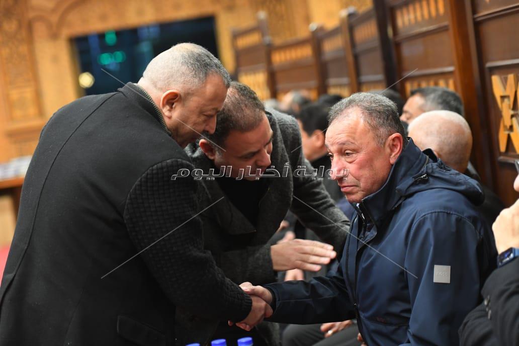 عزاء شقيق أحمد السبكي