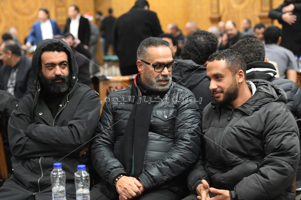 عزاء شقيق أحمد السبكي
