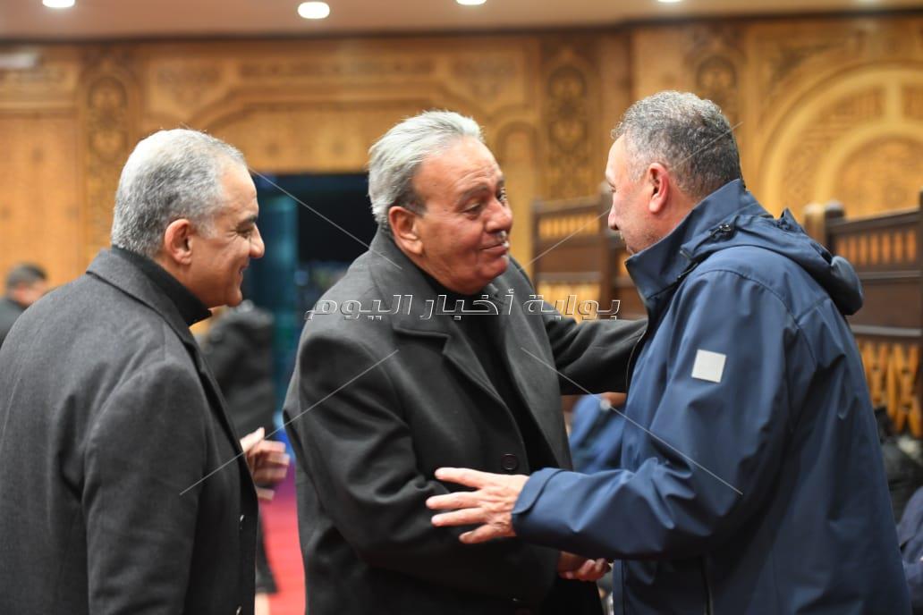 عزاء شقيق أحمد السبكي