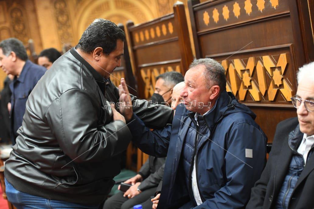 عزاء شقيق أحمد السبكي
