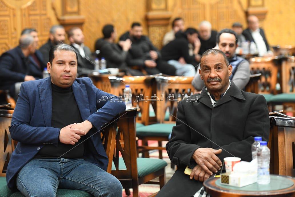 عزاء شقيق أحمد السبكي