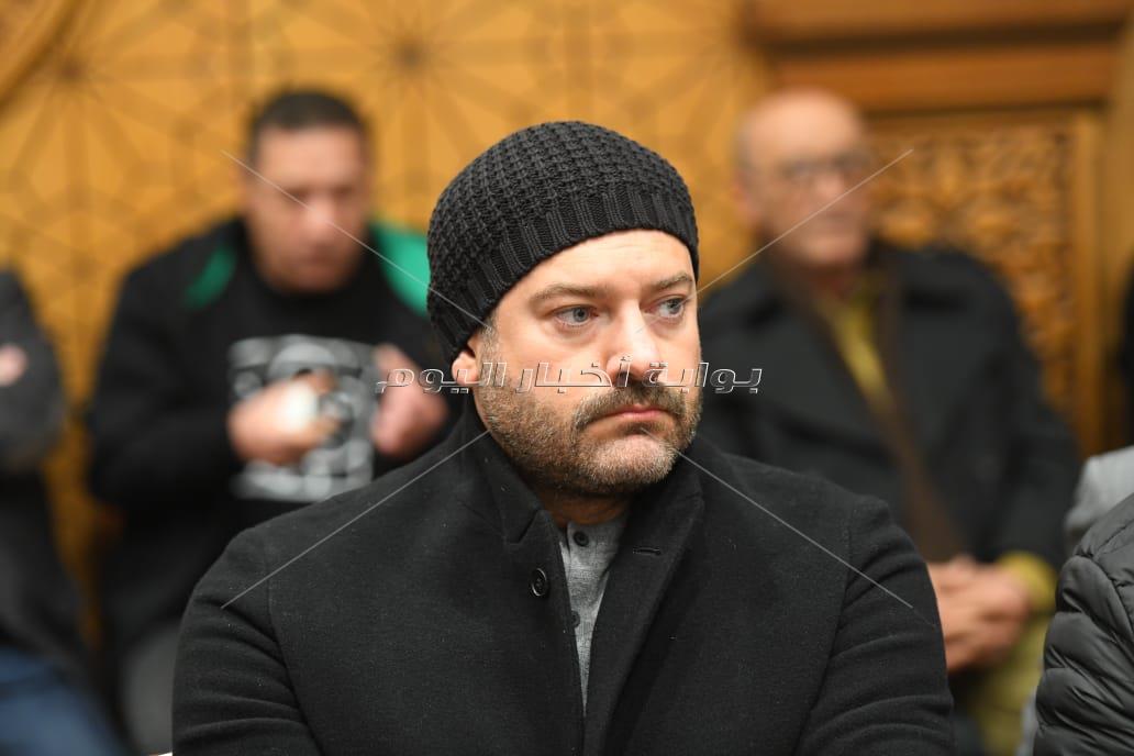 عزاء شقيق أحمد السبكي