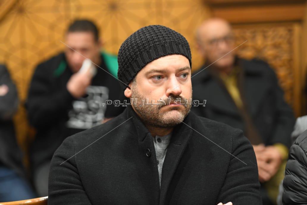 عزاء شقيق أحمد السبكي