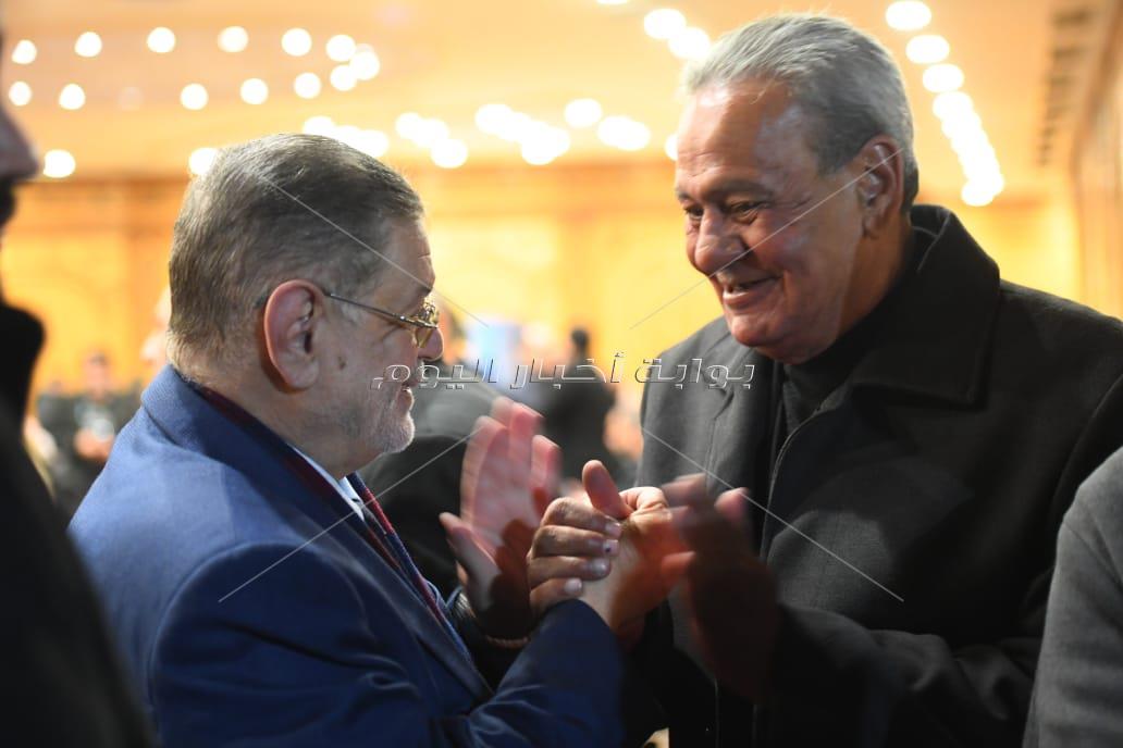 عزاء شقيق أحمد السبكي