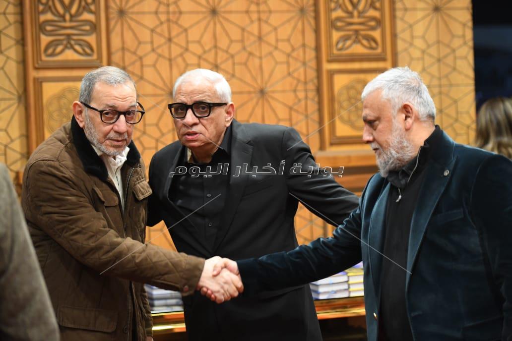 عزاء شقيق أحمد السبكي