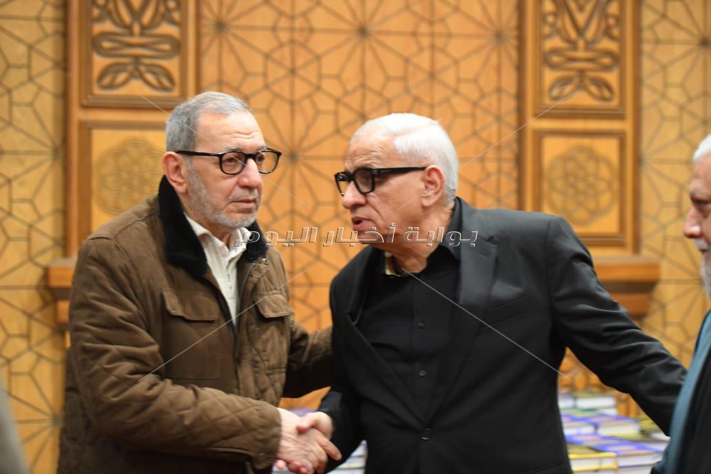 عزاء شقيق أحمد السبكي