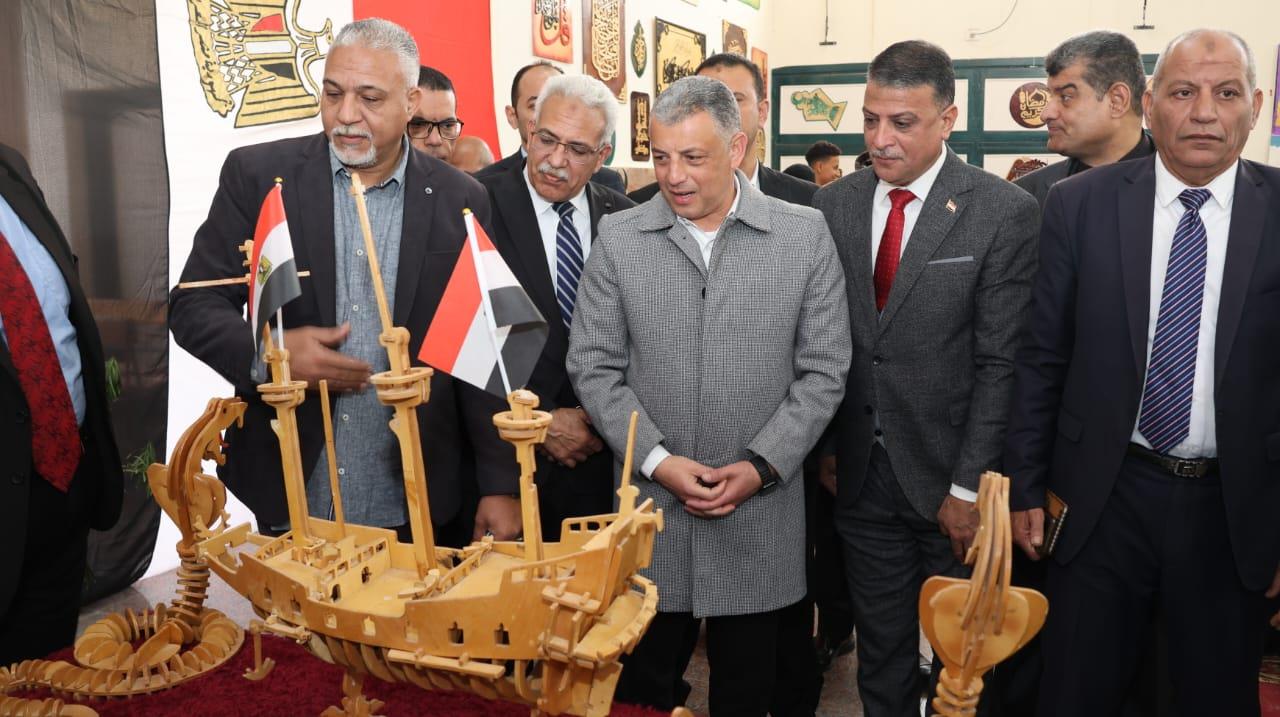 محافظ الإسماعيلية يفتتح توسعات مدرسة القنطرة غرب 