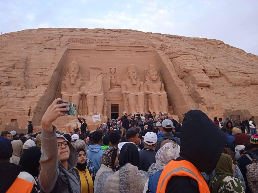 تعامد الشمس على وجه الملك رمسيس الثانى