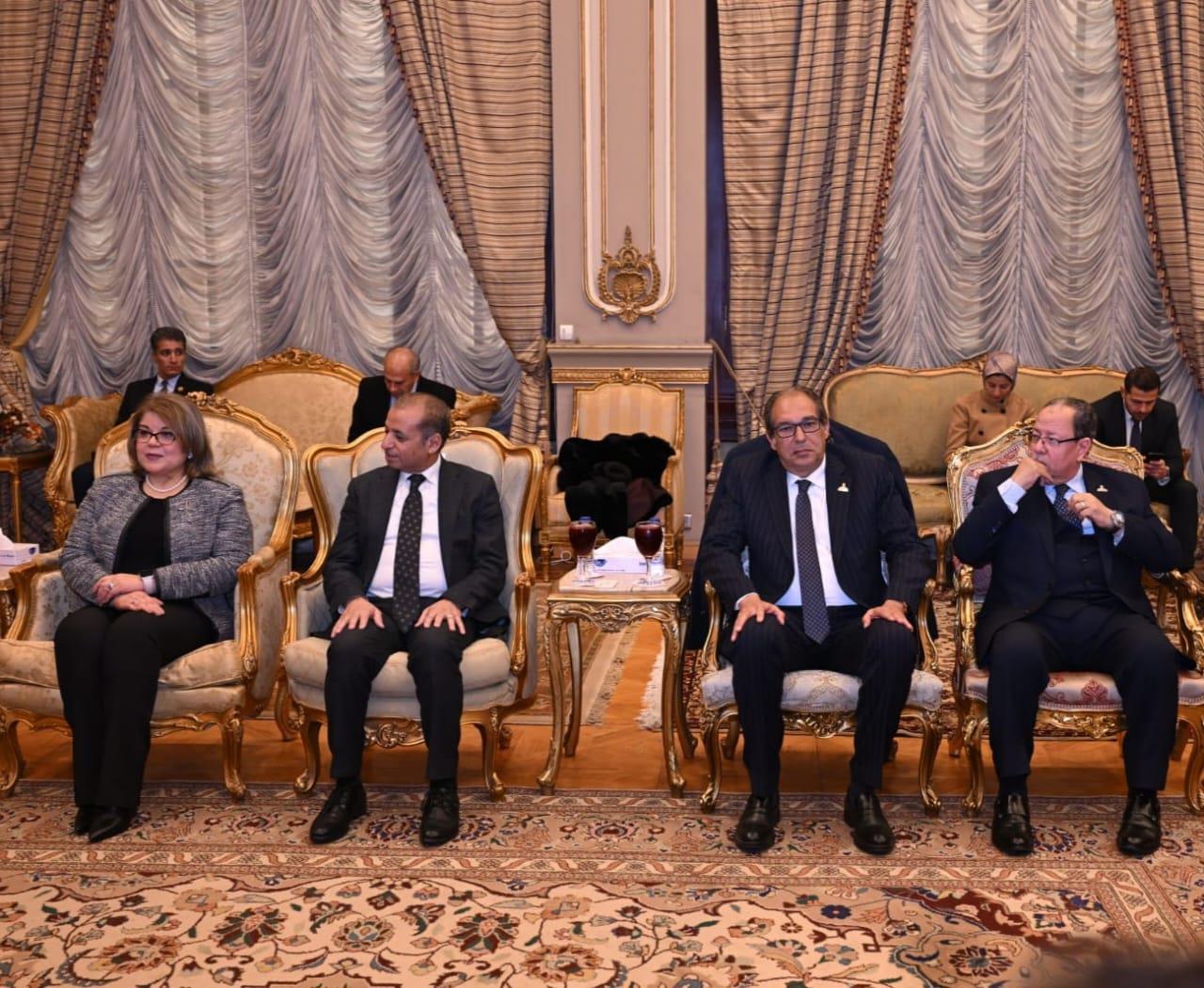 رئيس مجلس النواب يلتقي مع رئيسة مجلس النواب القبرصي