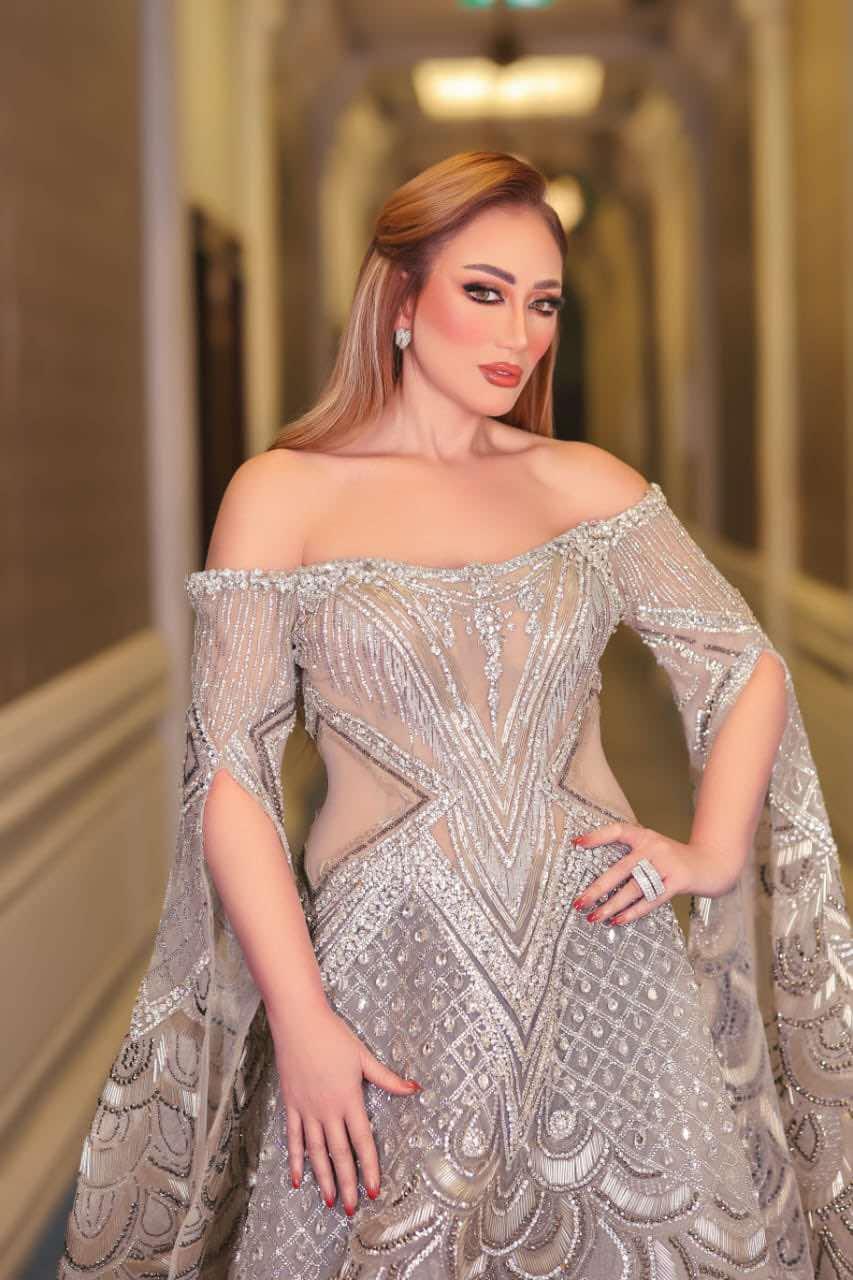 ريهام سعيد تتألق بإطلالتين من توقيع هاني البحيري