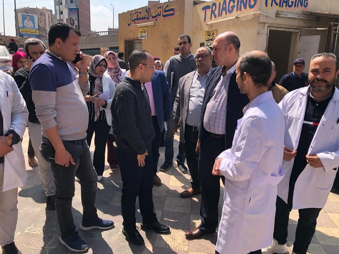 جولة تفقدية لقيادات الطب العلاجي بالوزارة بمستشفيات المنوفية| صور