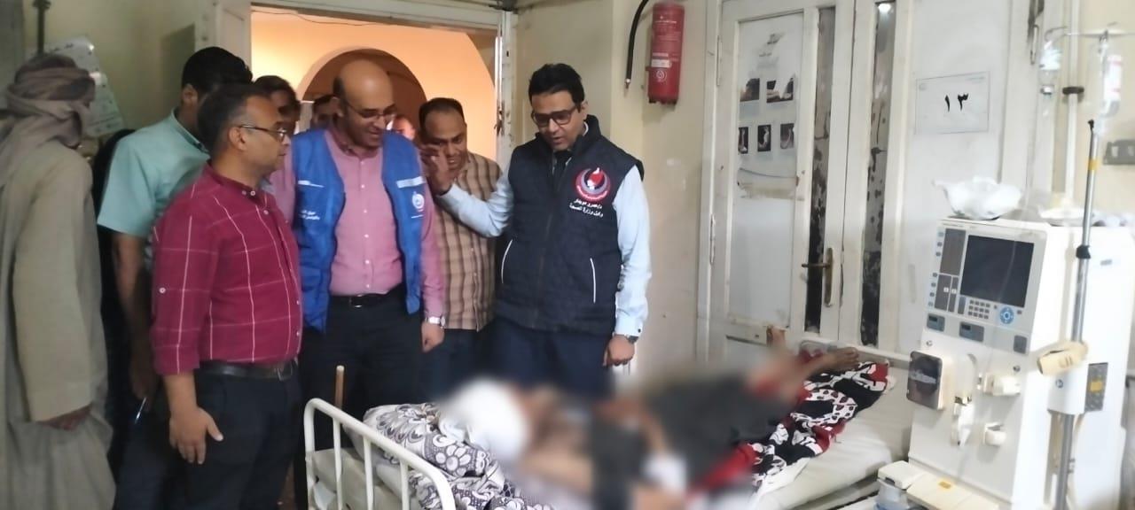 إجراء 5 الاف و 400 جلسة لمرضي الغسيل الكلوي  بسوهاج خلال اجازة العيد| صور