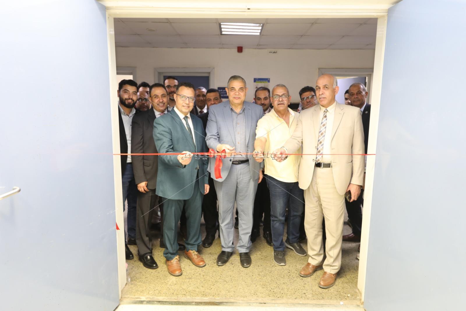   رئيس جامعة كفر الشيخ يفتتح وحدة الأشعة التداخلية بالمستشفى  الجامعي