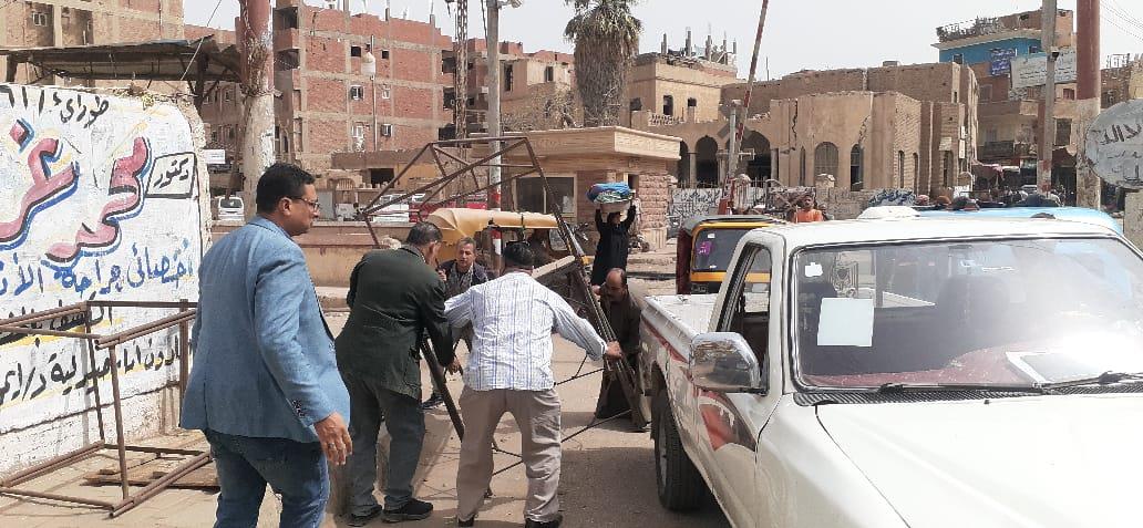  رفع 20حاله إزالة فورية وتحرير 10محاضر خلال حملة إشغالات بقرى أشمون|صور