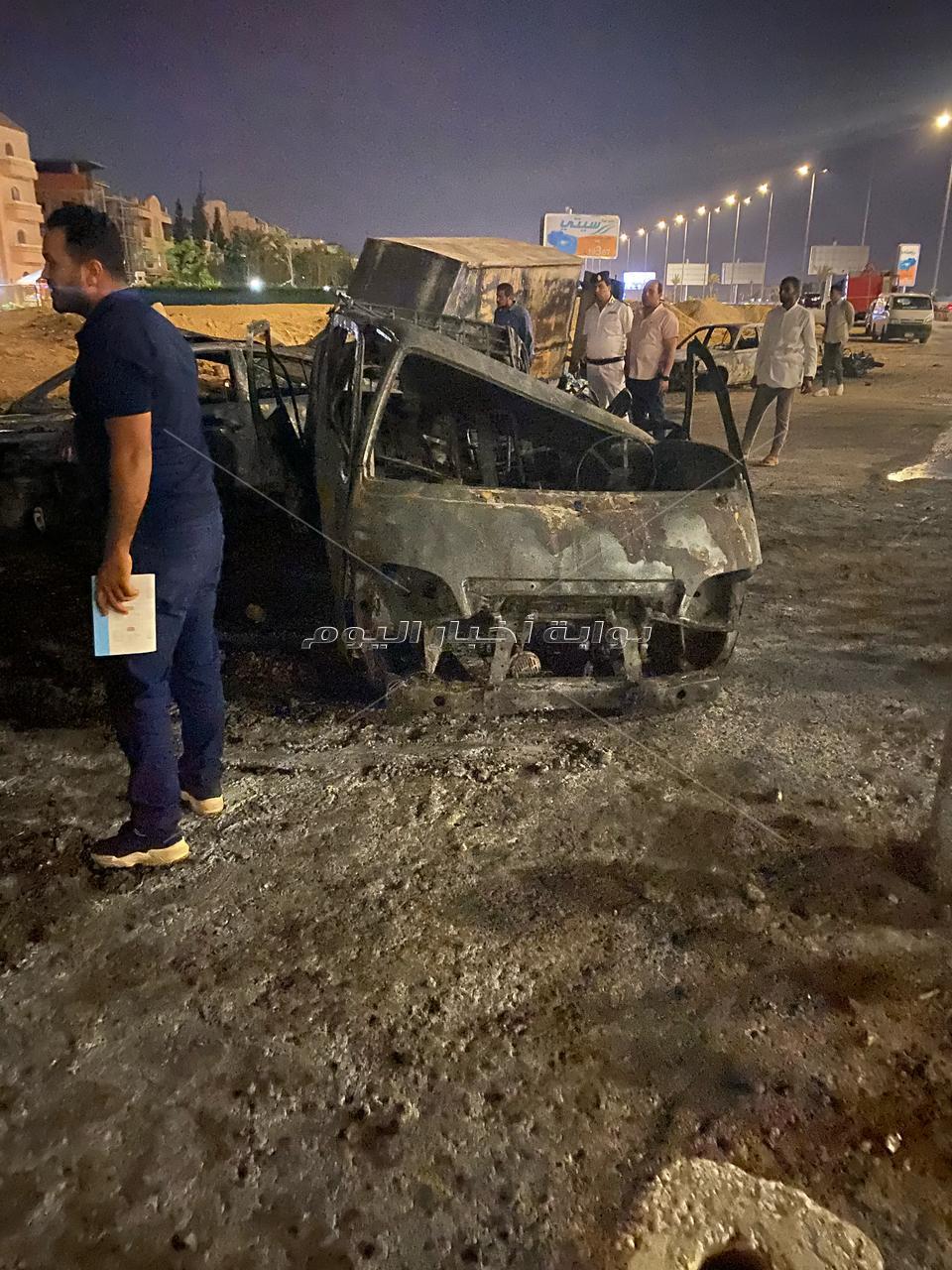 انفجار خط غاز اكتوبر