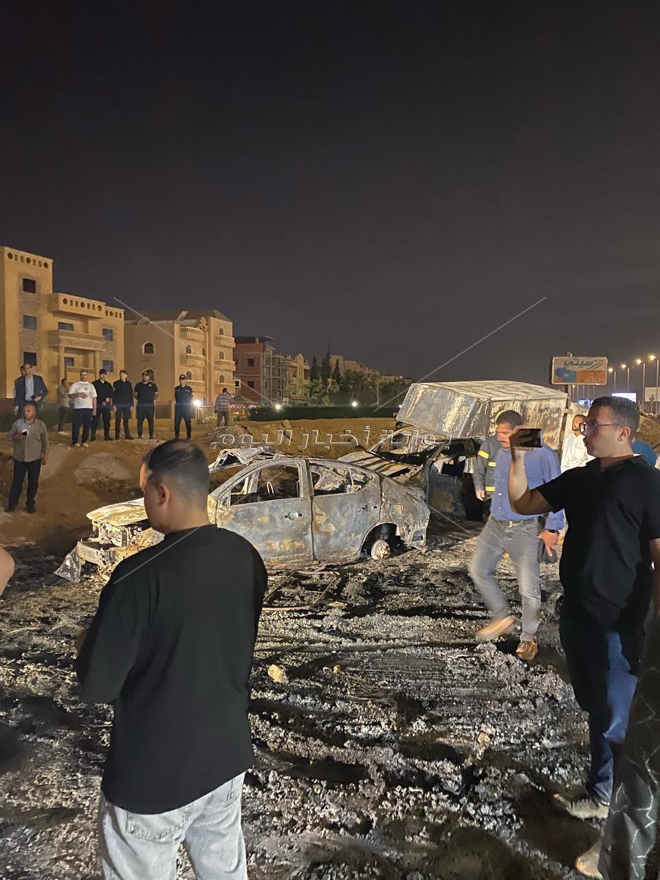 انفجار خط غاز اكتوبر