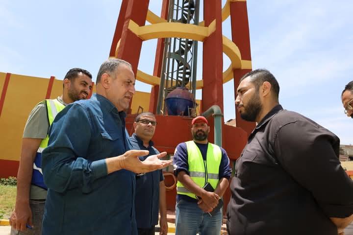 صور| رئيس مياه الغربية يتفقد  مشروعات حياة كريمة بقرى مركز زفتى