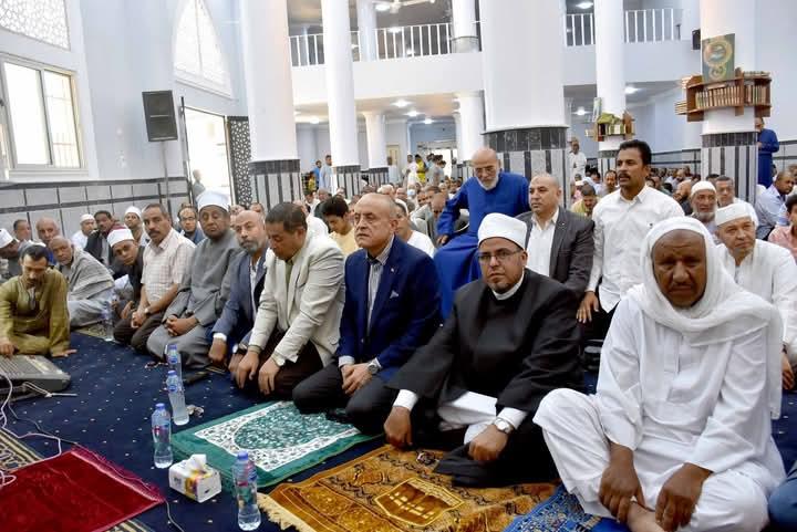 محافظ الأقصر يفتتح مسجد الحاج يوسف بدوى بمنطقة حوض الـ 18  بمدينة الأقصر
