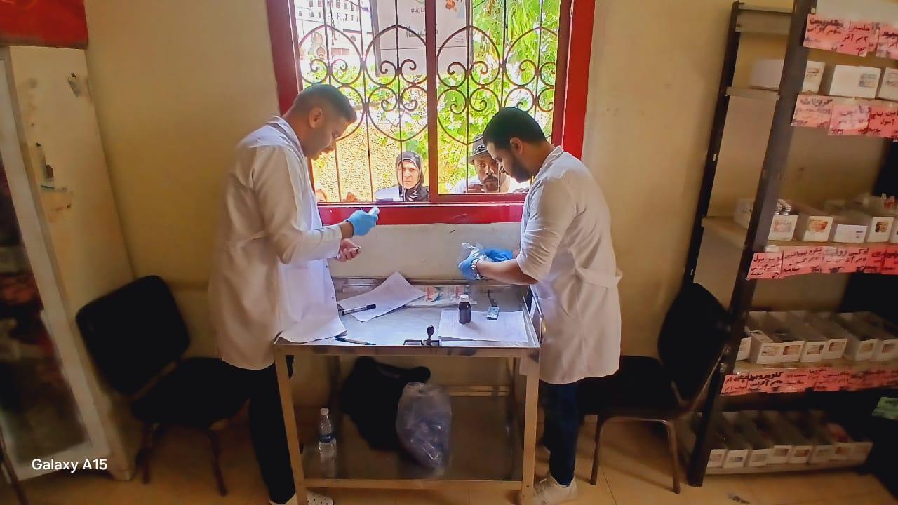 1161مواطن استفادوا من القافلة الطبية المجانية بجاليا الأولى مركز بلقاس. 