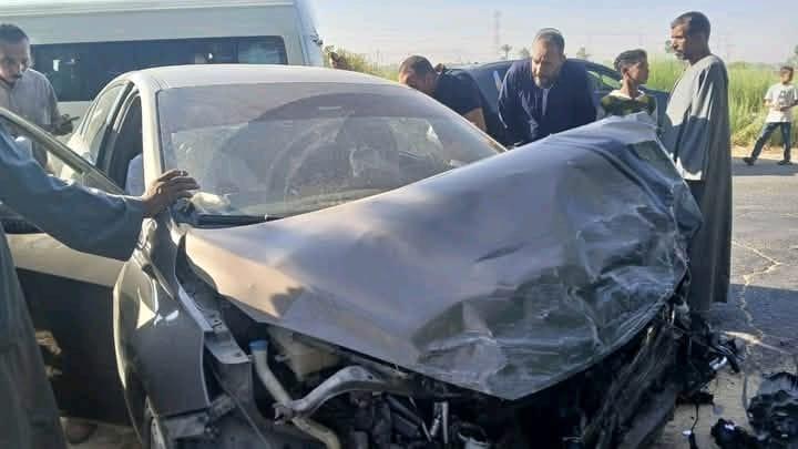  عمليات  المعلمين : اصابة 19 مراقب بالثانوية العامة فى حادثي سير بأسيوط وقنا.