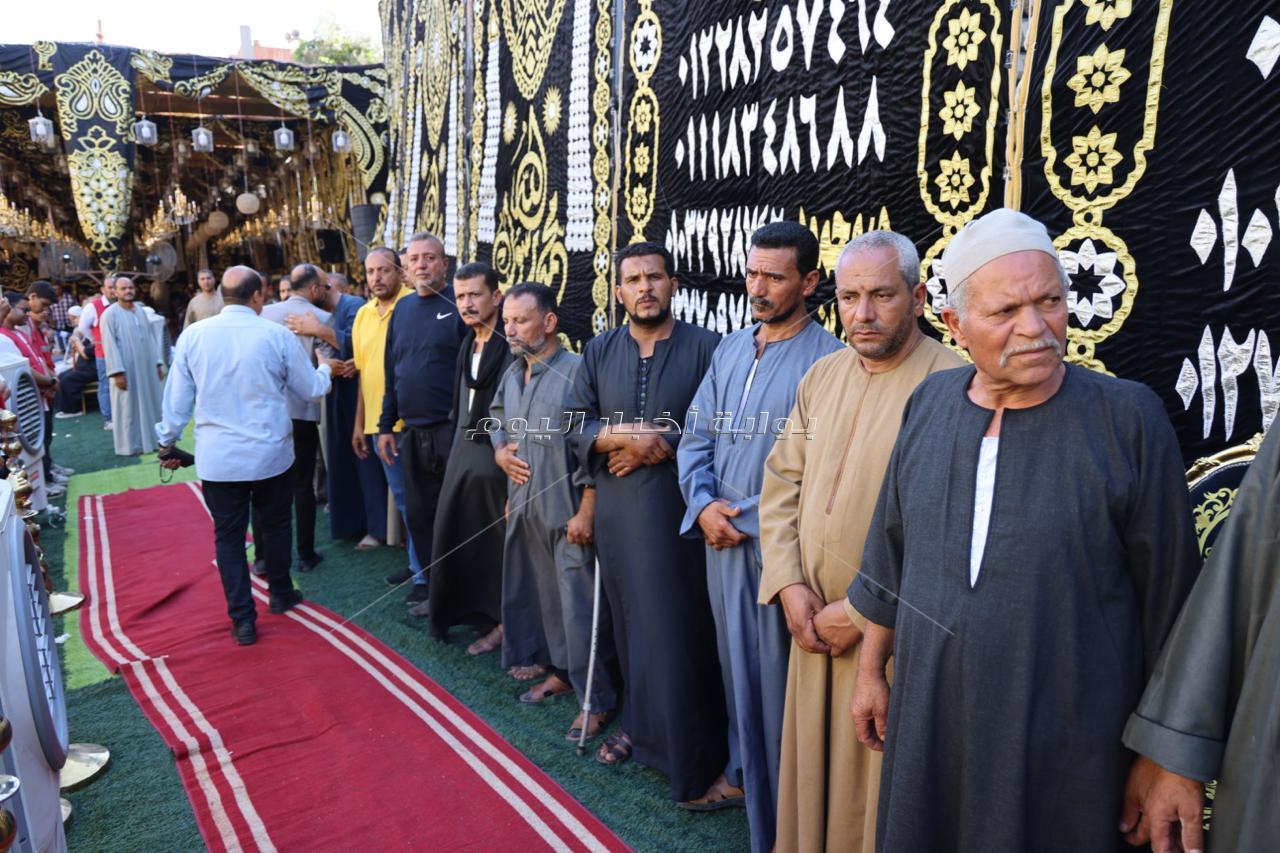 محافظ المنوفية يتلقى واجب العزاء في شهداء حادث الإقليمي بكفر السنابسة بمنوف