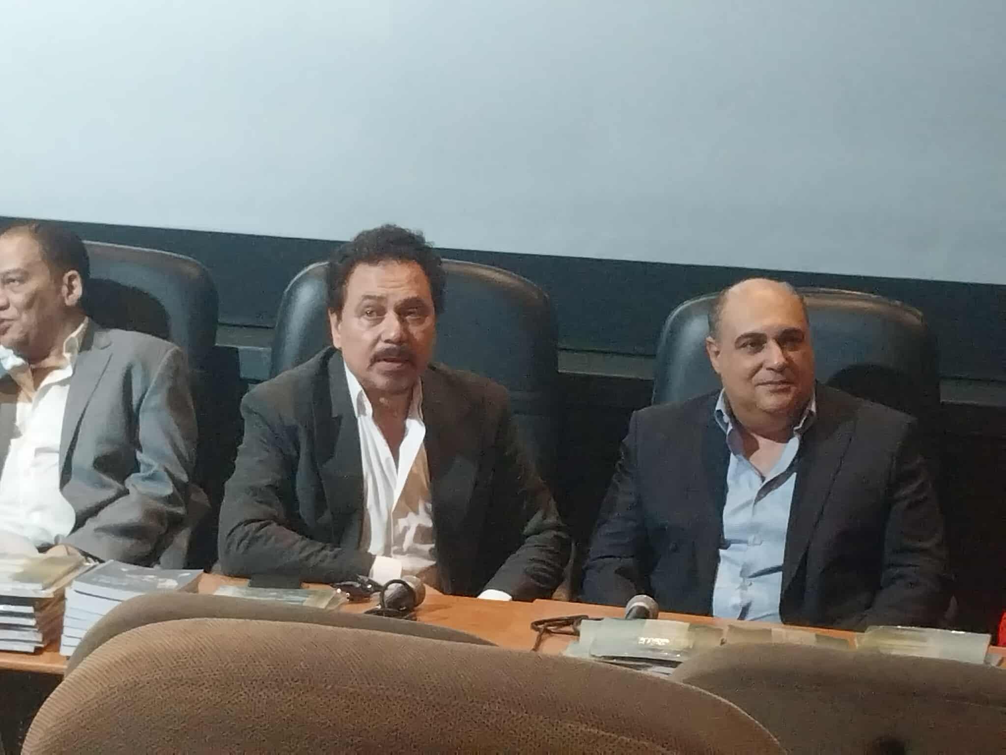 وصول محمد رياض لمؤتمر القومي لمسرح الهناجر