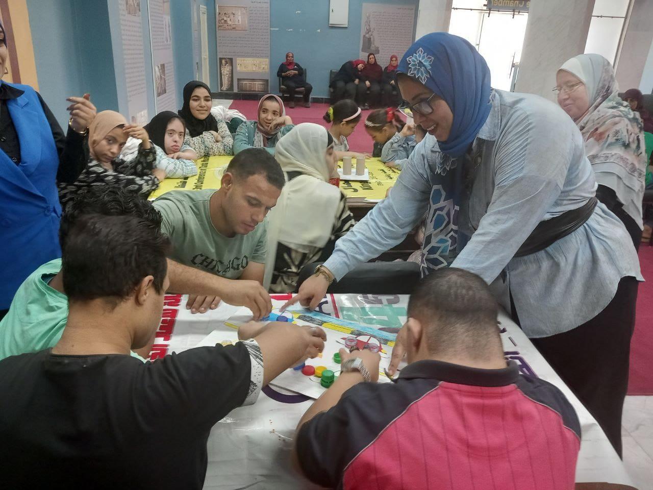 "بعيون مختلفة" دمج ذوي الهمم في عالم التكنولوجيا والتراث بمتحف طنطا