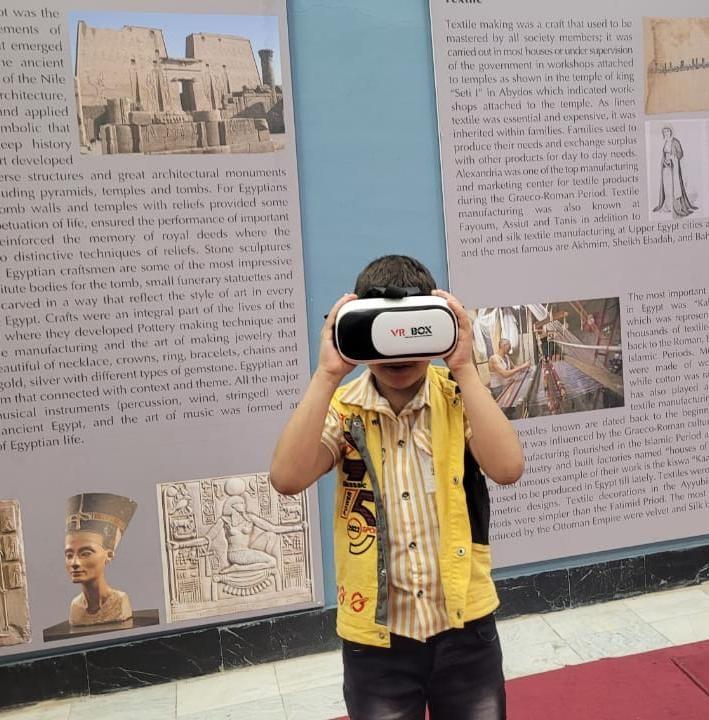"بعيون مختلفة" دمج ذوي الهمم في عالم التكنولوجيا والتراث بمتحف طنطا