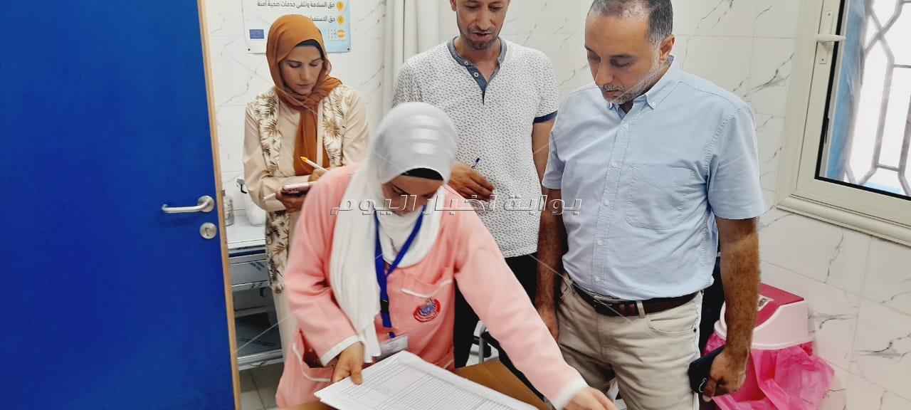  إحالة مدير وحدة اسيوط الصحية بالعريش إلي التحقيق| صور  