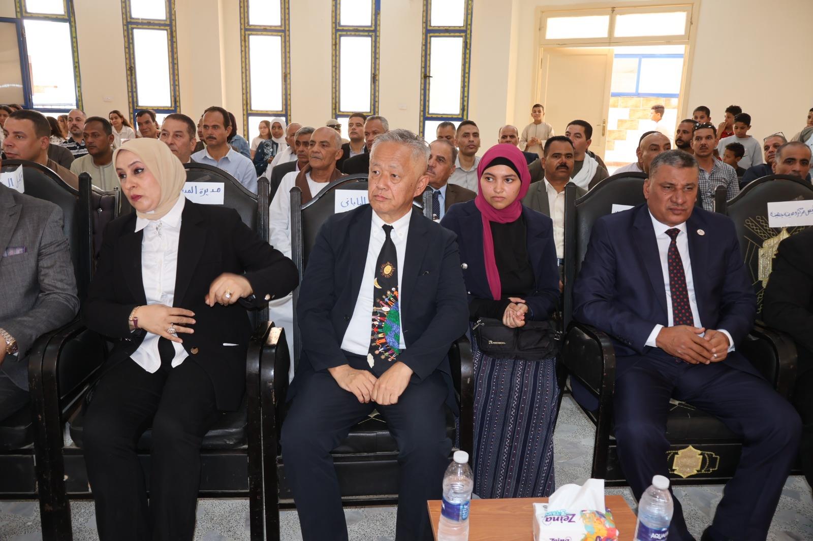 محافظ سوهاج يفتتح المدرسة المصرية اليابانية بجهينة على مساحة 10 آلاف متر مربع| صور