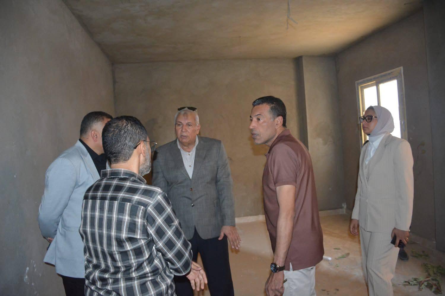 الزملوط يوجّه بتخصيص وتجهيز أحد الأبراج السكنية كمقر إقامة للطالبات المغتربات| صور