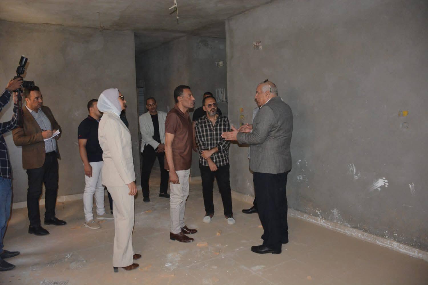 الزملوط يوجّه بتخصيص وتجهيز أحد الأبراج السكنية كمقر إقامة للطالبات المغتربات| صور