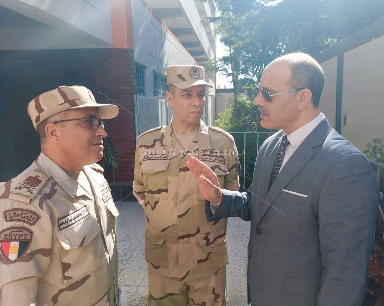 مدير تعليم الإسكندرية يتفقد مدرسة مصطفى كامل العسكرية ويوجه برفع الانضباط وتفعيل المتابعة اليومية‎