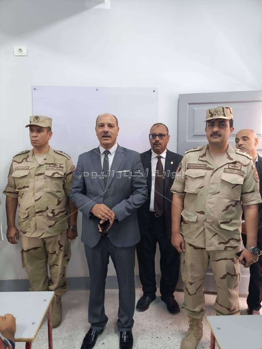 مدير تعليم الإسكندرية يتفقد مدرسة مصطفى كامل العسكرية ويوجه برفع الانضباط وتفعيل المتابعة اليومية‎