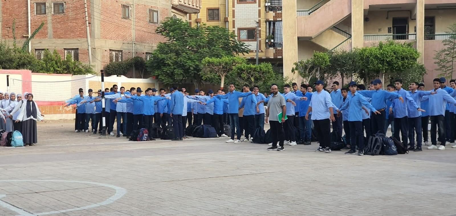مدير تعليم المنوفية يتابع انتظام العملية التعليمية بمدارس  شبين الكوم ..صور