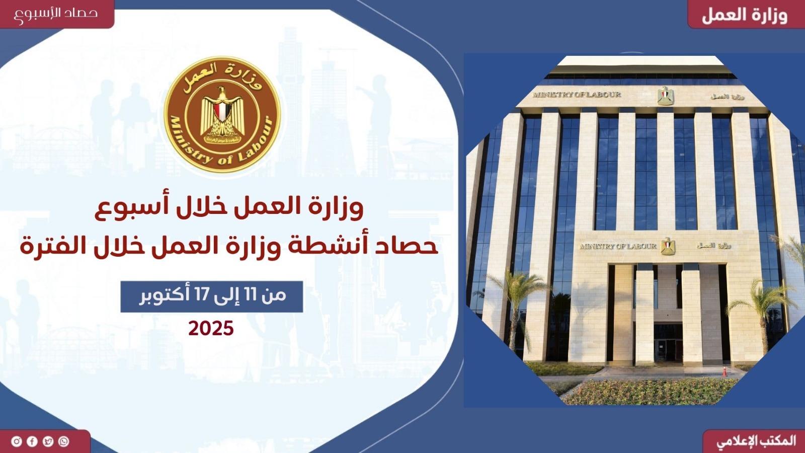 توفير وظائف للشباب وذوي الهمم..أبرز حصاد "العمل" في إسبوع|صور