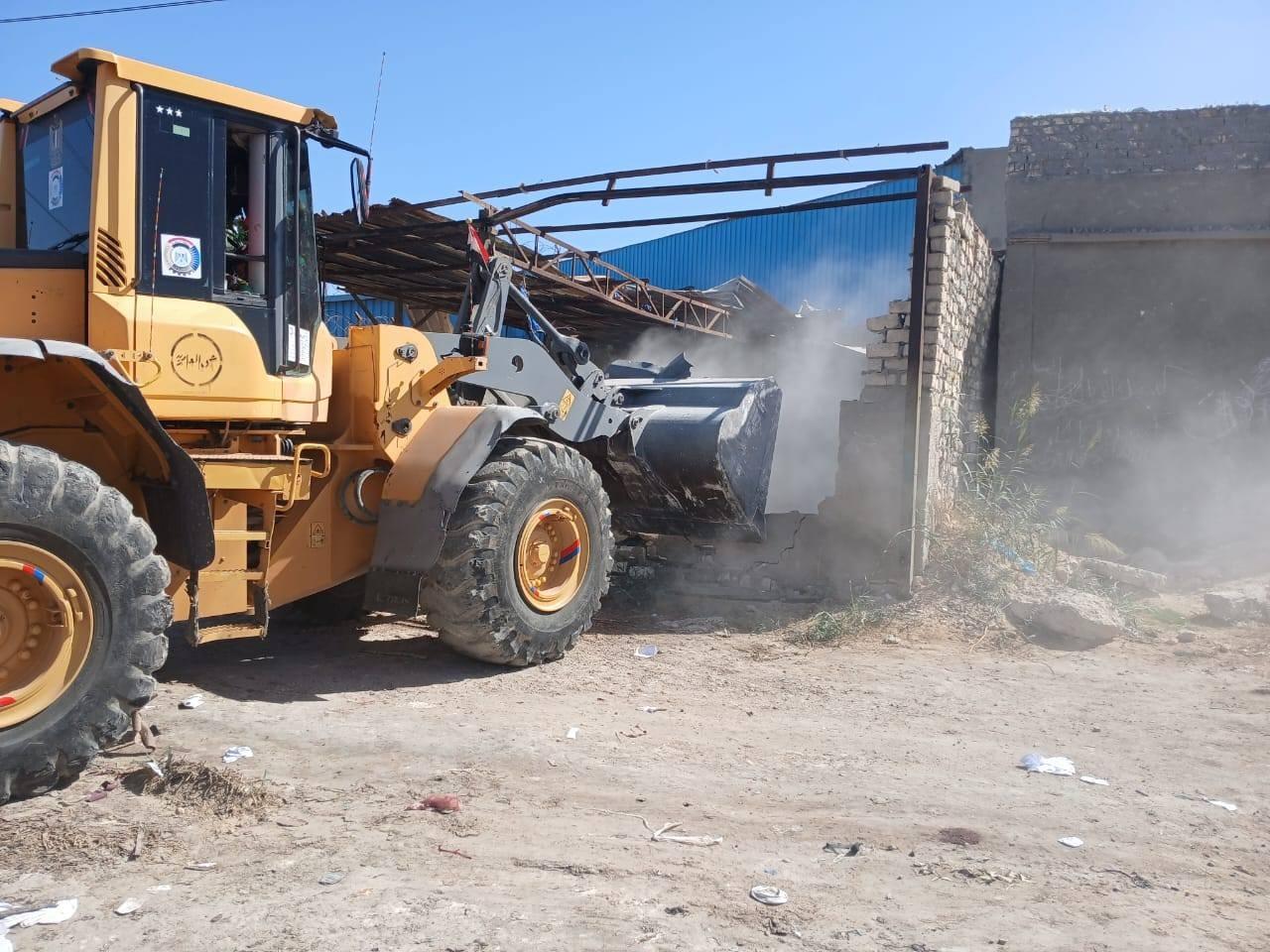 استرداد 32 فدانًا ببرج العرب و 12 قطعة أرض بشرق الإسكندرية| صور