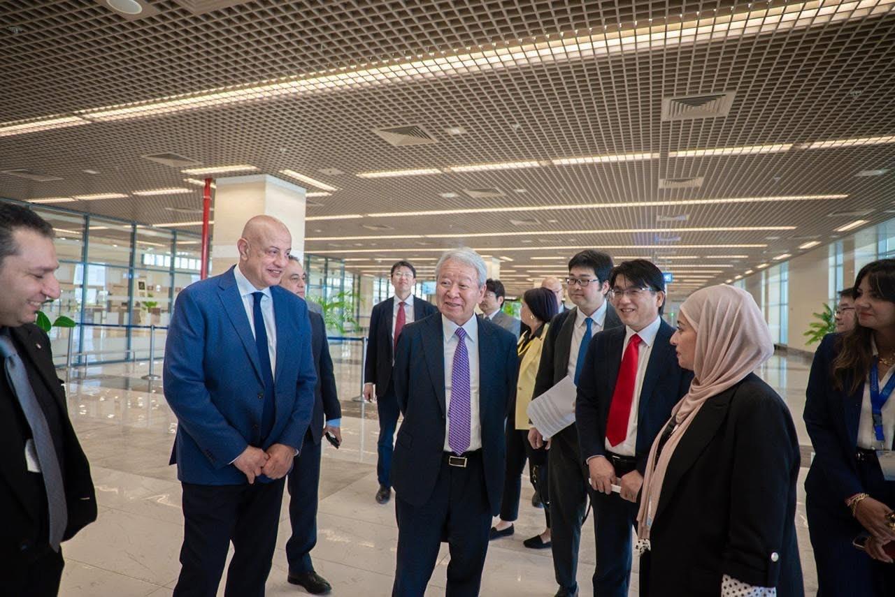 مطار الإسكندرية الدولي يستقبل رئيس وكالة التعاون الدولي اليابانية (جايكا)| صور