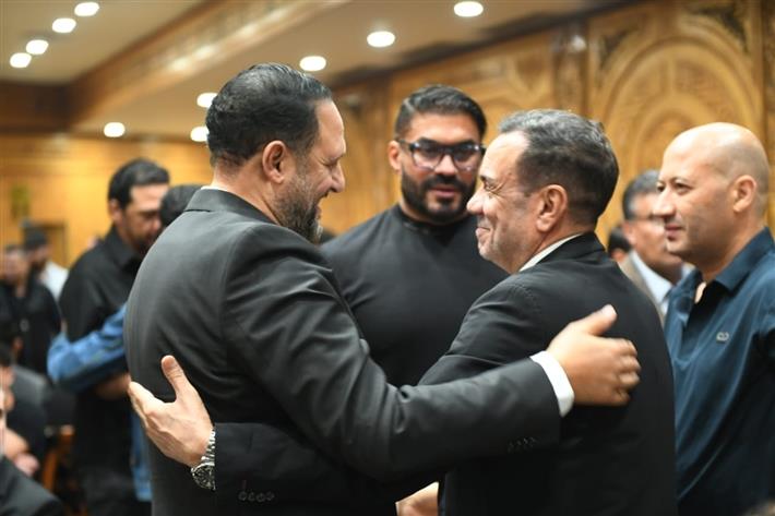 عزاء والد ا