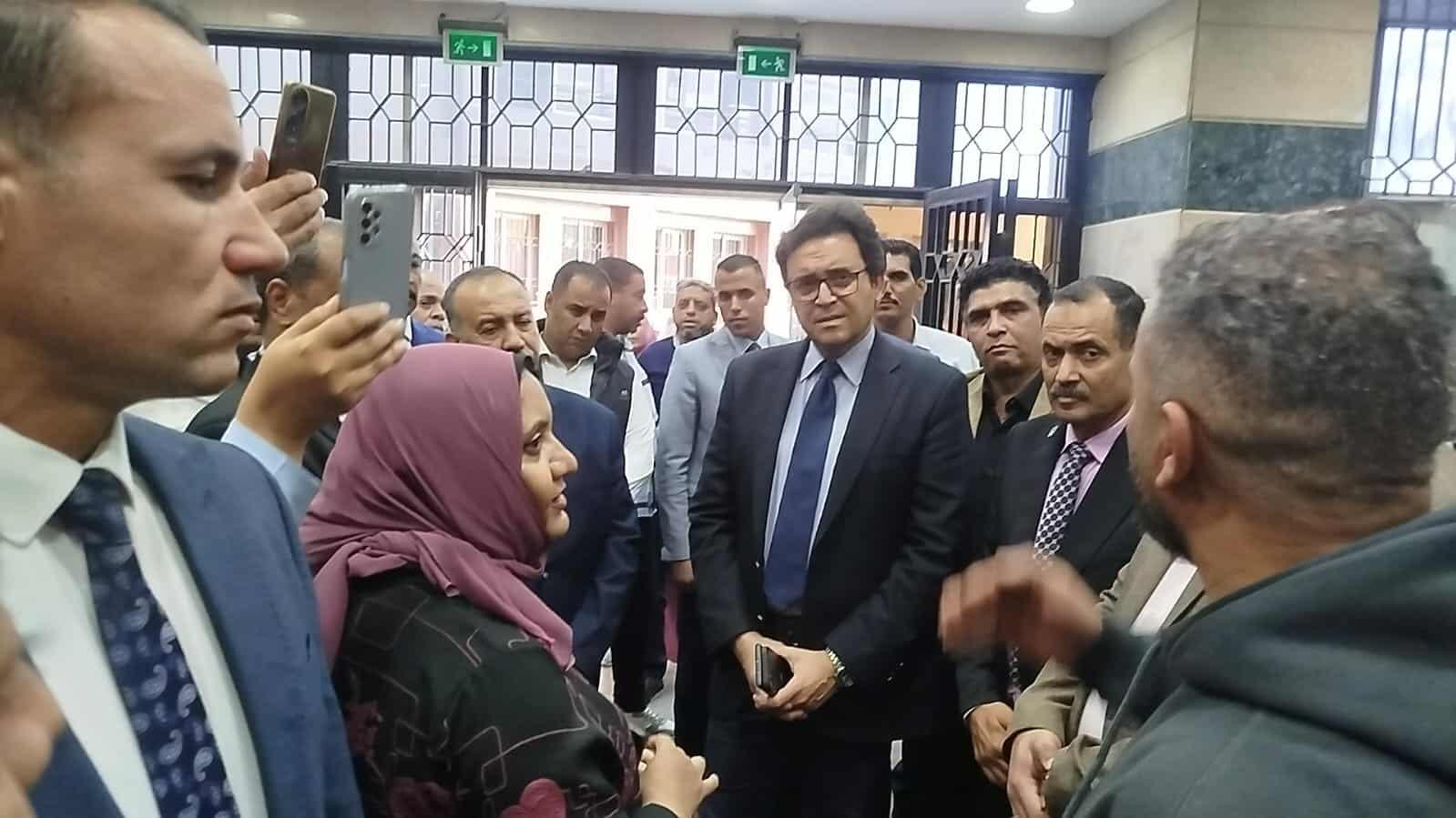  وزير الثقافة يتفقد المنشآت الثقافية بأسيوط 