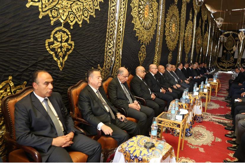 قيادات العدل والمحافظة ورؤساء الأندية يقدمون واجب العزاء لشهداء القضاء| صور