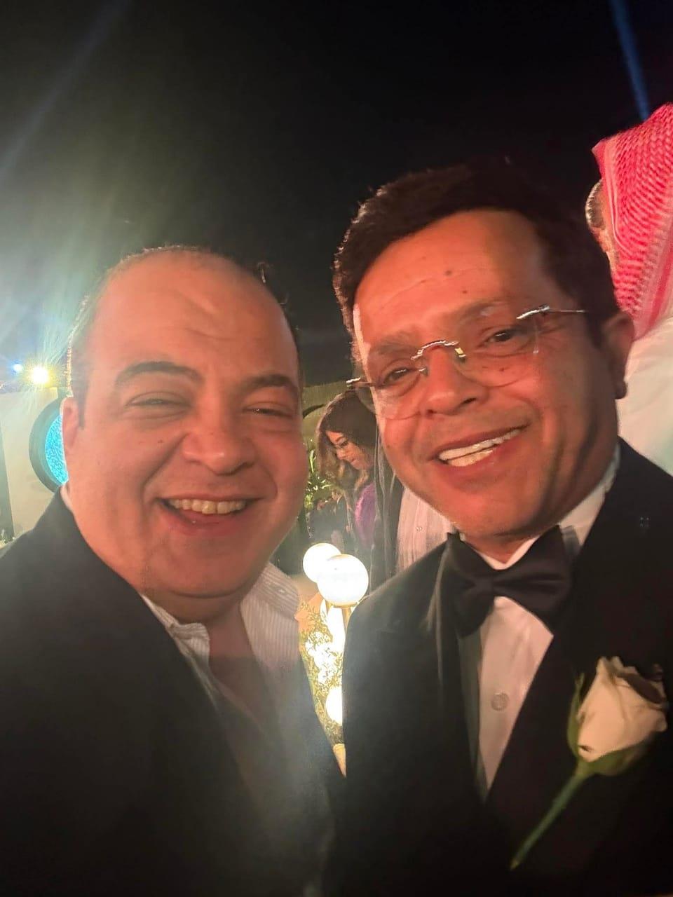 محمد هنيدي يحتفل بزفاف ابنته بحضور كبار نجوم الفن