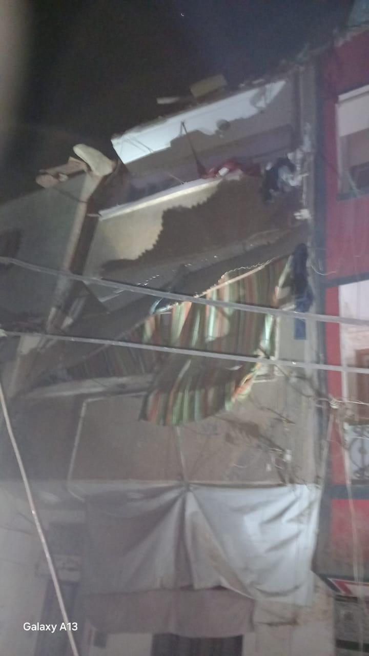 استمرار جهود الأجهزة التنفيذية للتعامل مع حادث شارع الدبوسي بالمنصورة