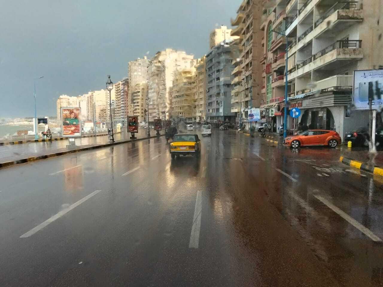 هطول الأمطار