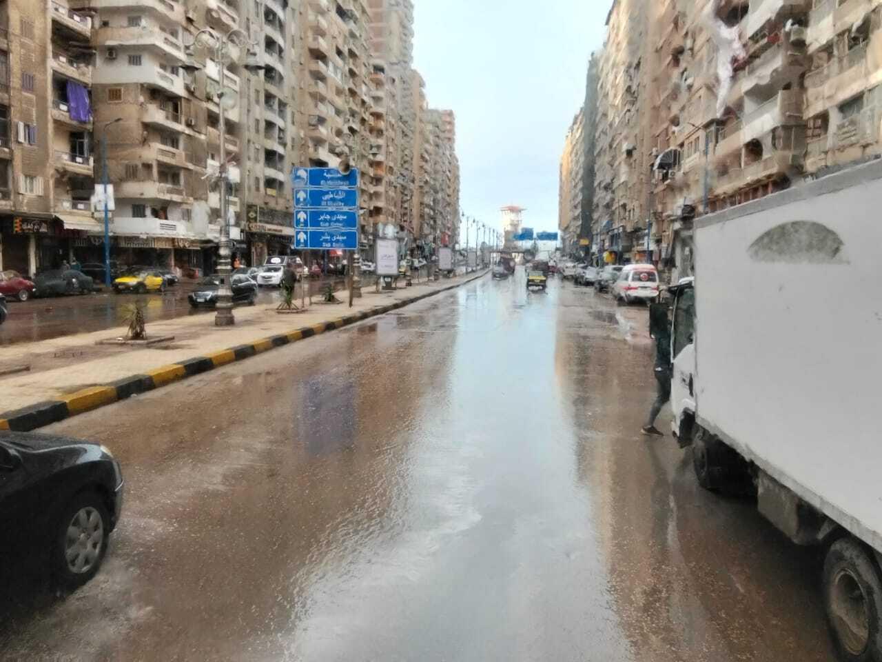 هطول الأمطار