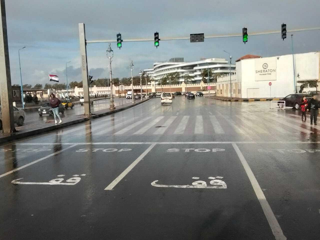 هطول الأمطار