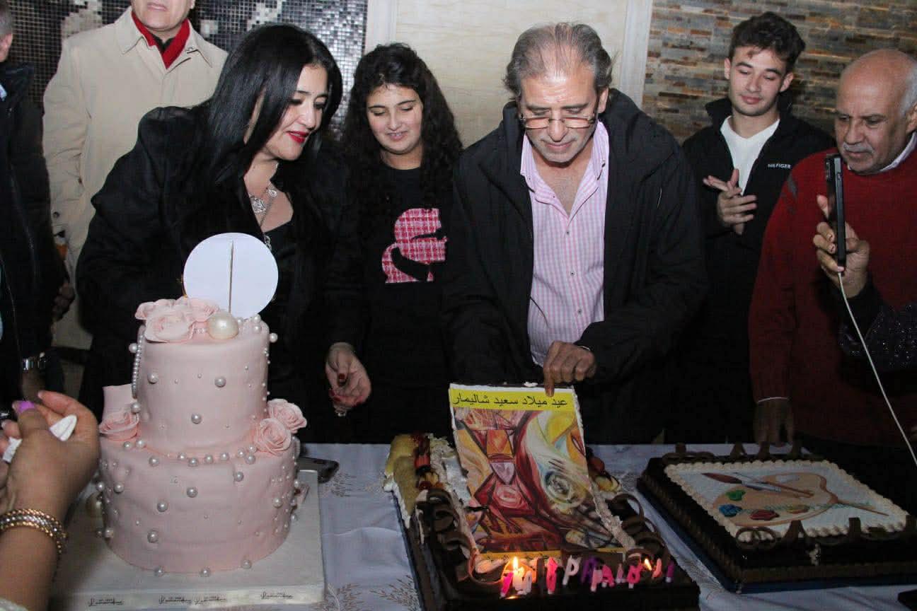 المخرج خالد يوسف يحتفل بعيد ميلاد زوجته بحضور مشاهير الفن والمجتمع