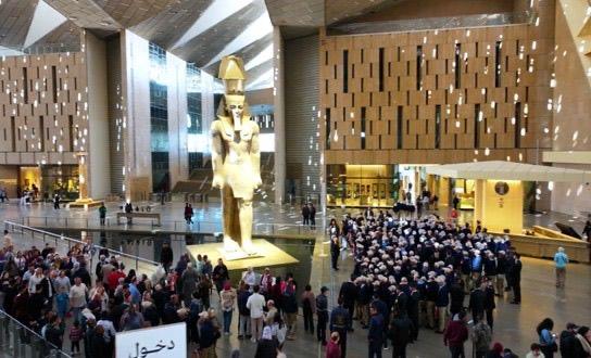 الداخلية تنظم الملتقى التاسع لمبادرة «جيل جديد» بالمتحف المصري الكبير والأهرامات