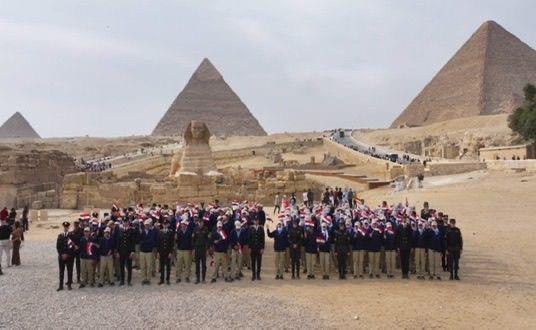 الداخلية تنظم الملتقى التاسع لمبادرة «جيل جديد» بالمتحف المصري الكبير والأهرامات